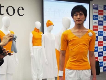日本东丽推出监测心电图的“智能服装”