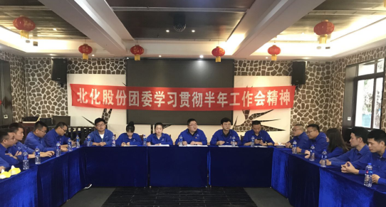 北化股份团委开展“奋斗的青春最美丽” 主题团日活动