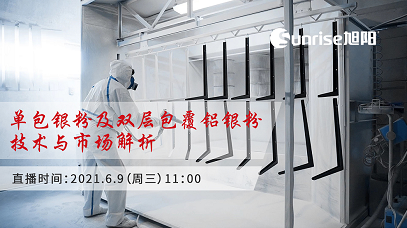 视频号直播预告｜旭阳单包银粉及双层包覆铝银粉技术与市场解析