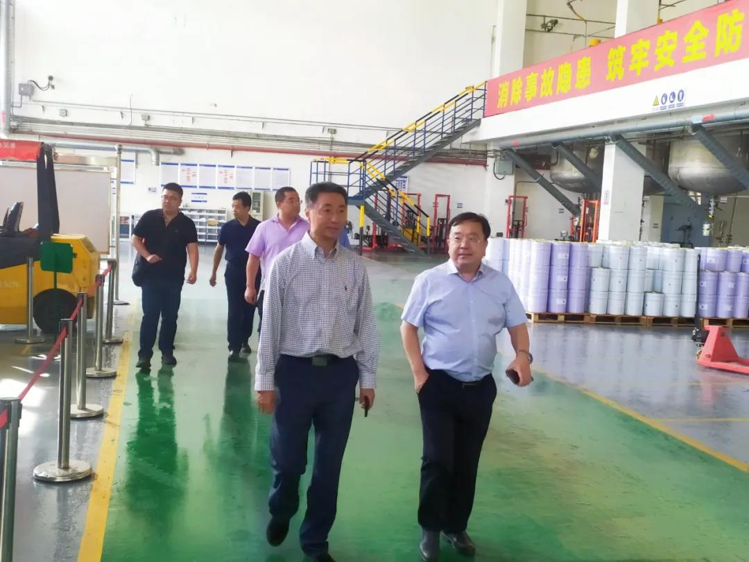 中国腐蚀与防护协会理事长王福会一行莅临双瑞涂料考察交流