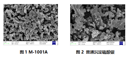 鸿志新材改性沉淀硫酸钡M-1001A在白色亮光漆中的应用