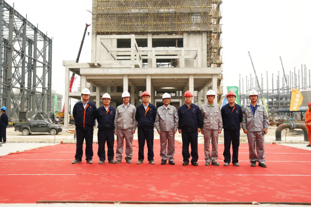 赛鼎公司EPC总承包广西华谊双酚A项目完成标志性里程碑点