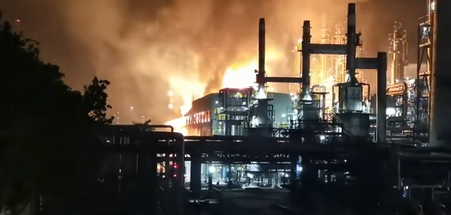 突发！齐鲁石化炼油厂发生爆炸！连续重整装置、加氢裂化装置紧急停工！