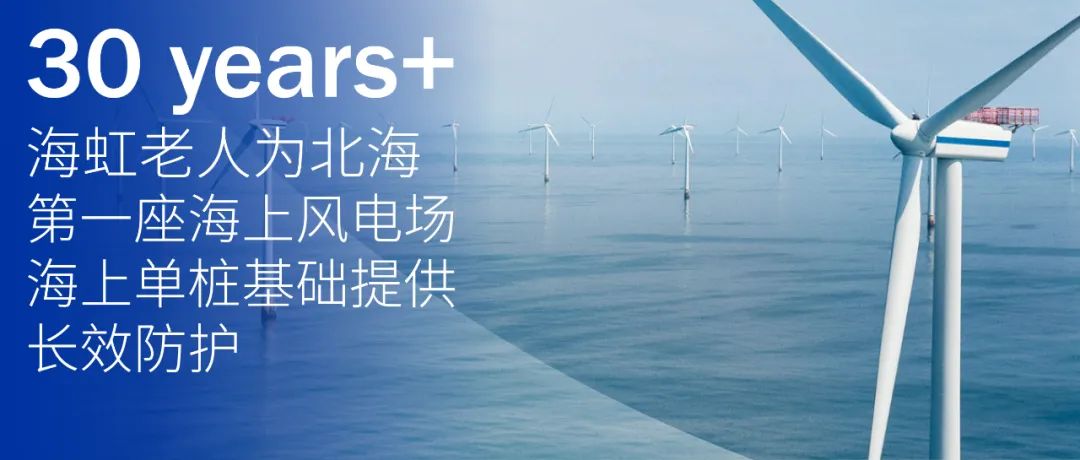 海虹老人海上风电防护涂层系统寿命预计可达30+2年