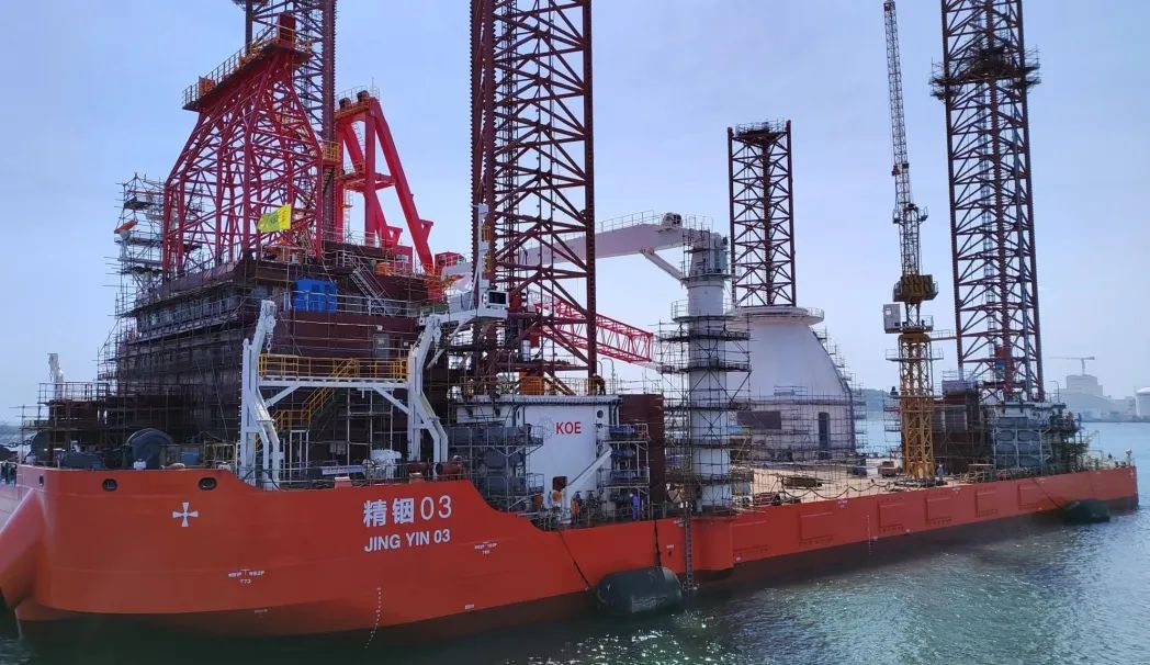 海隆赛能新材料助力“中国首艘油电混合动力自航自升式风电安装平台”顺利交付