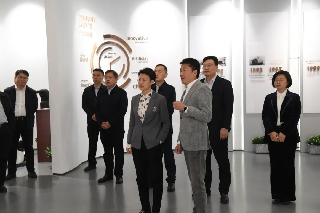 山东省副省长王桂英调研赫达集团考察纤维素醚产业