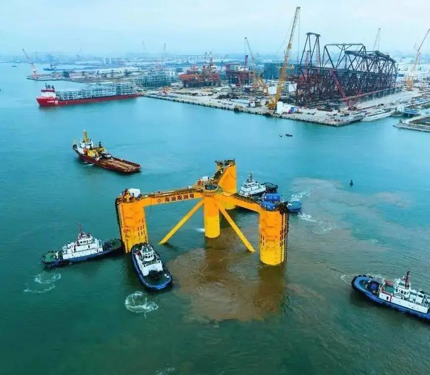 海隆赛能新材料助力我国首座深远海浮式风电平台“海油观澜号”
