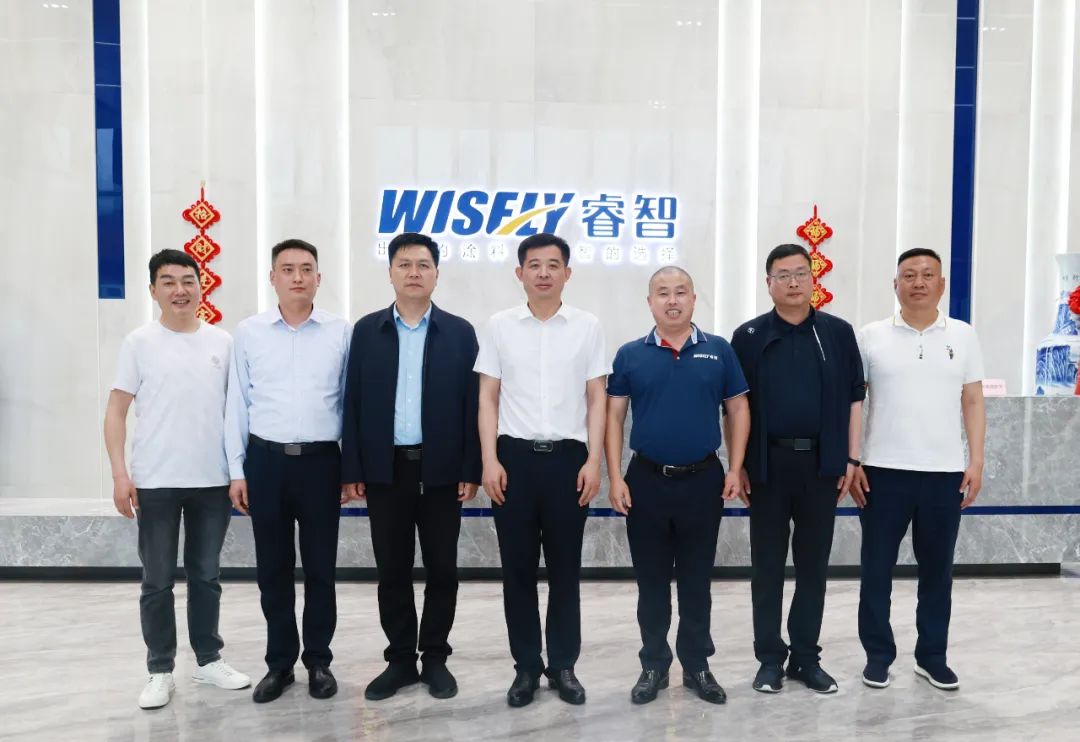河南省开封市杞县政府领导一行走访睿智