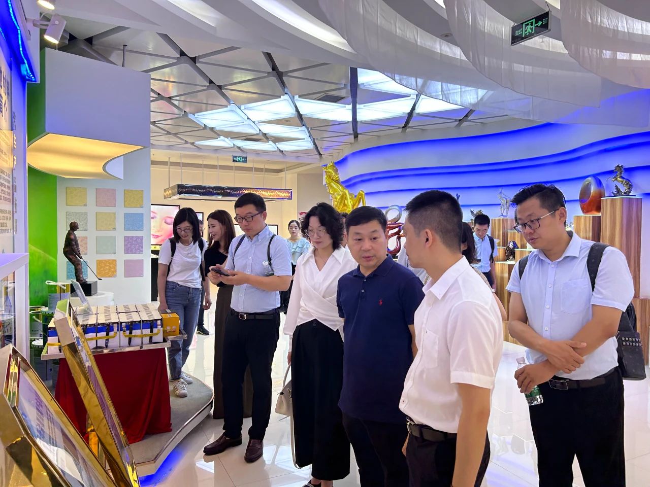 常州滨江经开区考察团莅临环球新材国际调研考察
