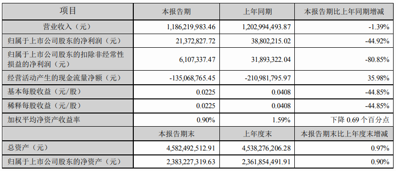 神剑股份发布半年度报告 聚酯树脂行业地位稳固 净利润大跌