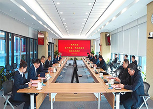 涿州市委书记蔡炜华一行到北新建材参观考察