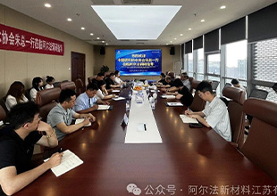 中国建筑防水协会秘书长朱冬青一行莅临阿尔法调研指导