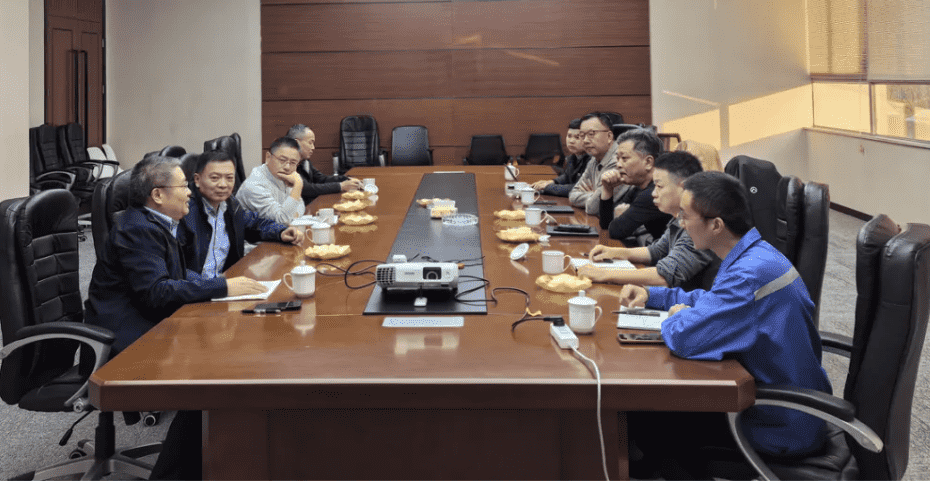 中国科学院及合肥工业大学专家一行至安徽滁州德威新材料有限公司进行技术交流