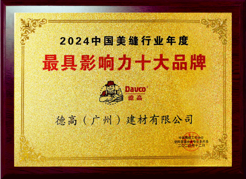 西卡德高再度斩获美缝行业年度大奖！