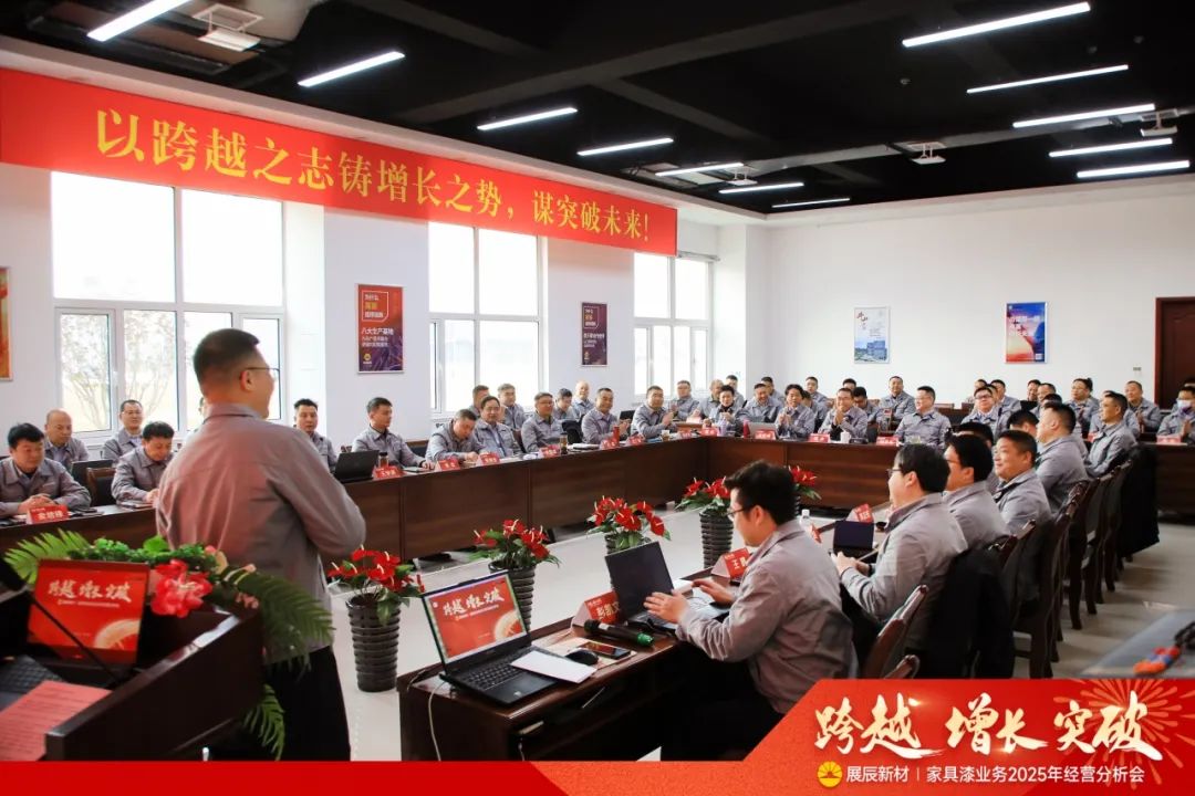 跨越 增长 突破 | 展辰新材家具漆业务2025年经营分析会圆满召开