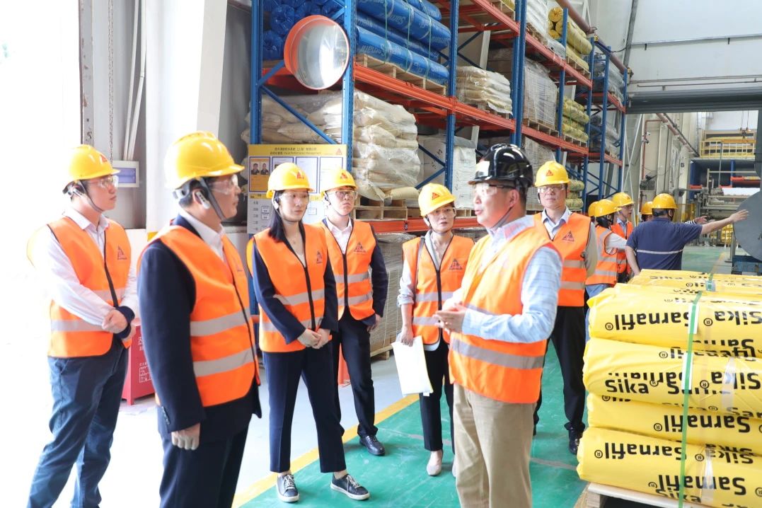 德高 | 热烈欢迎！中国建筑材料联合会参访西卡中国