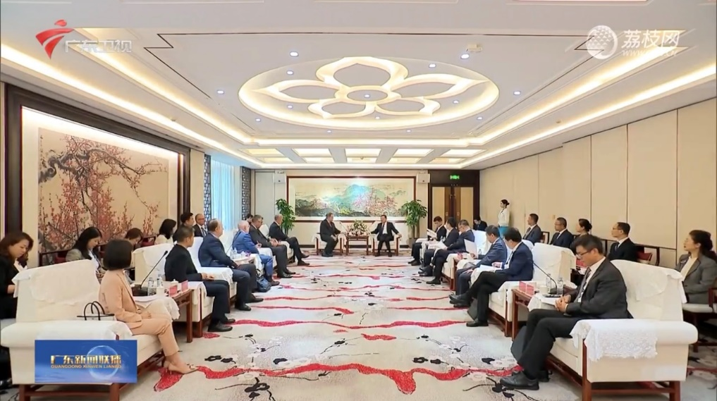 宣伟亚洲高层拜访广东省政府领导，共谋发展合作