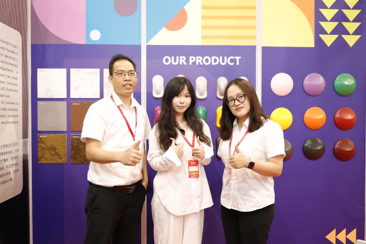 VIETBUILD2025 越南铝型材展启幕，睿智涂料惊艳亮相