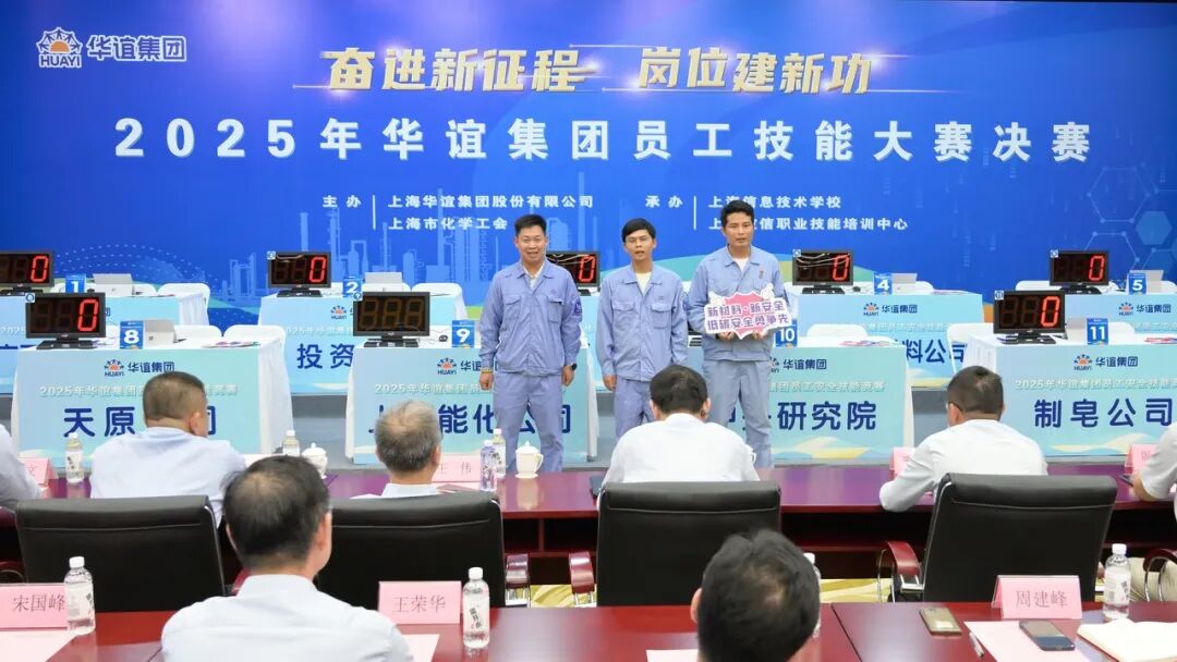 华谊集团成功举办员工安全技能竞赛，促进人才成长