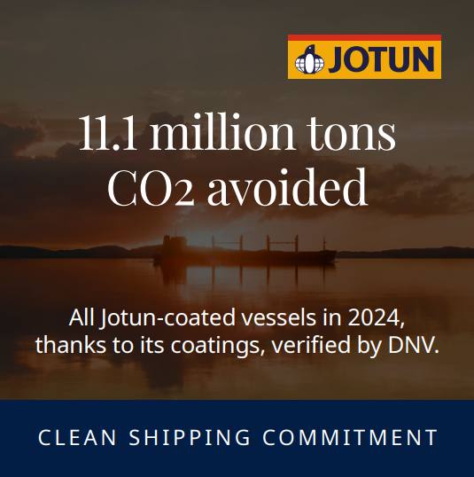 挪威船级社验证佐敦船舶涂料助力船舶减少1110万吨二氧化碳排放