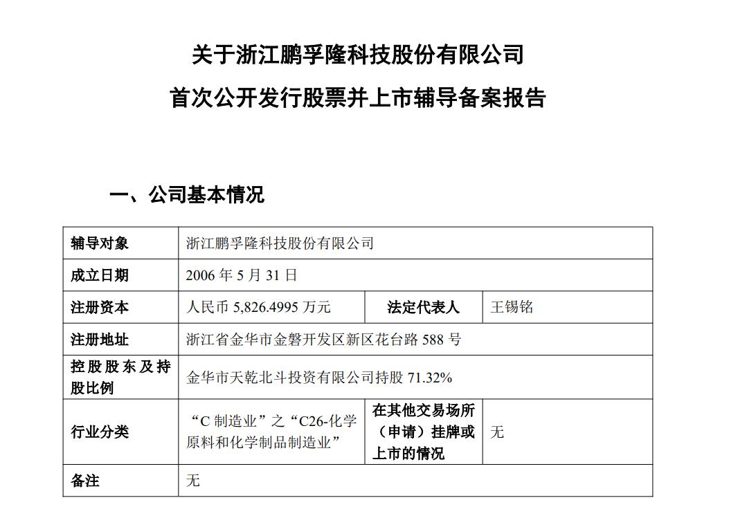 三度冲击IPO市场 PEEK+不粘涂料的鹏孚隆又来了