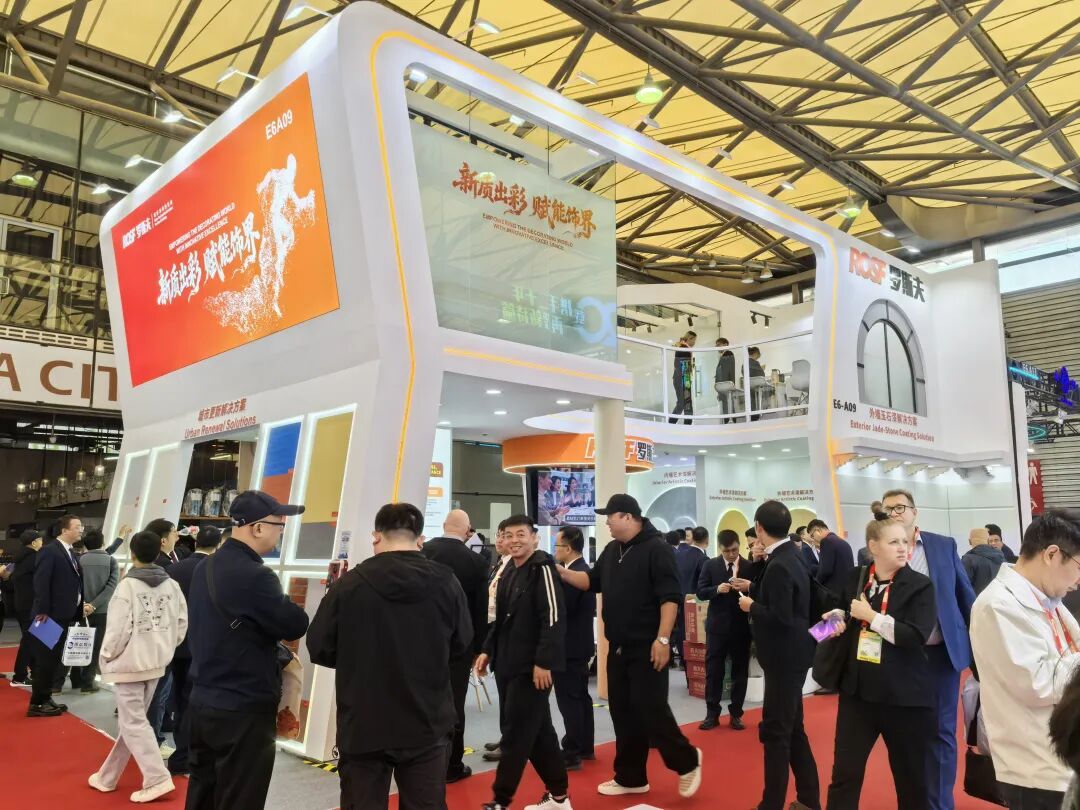 罗斯夫凭什么闪耀2025中国国际涂料展？玉石漆一墙一柱惊艳出圈