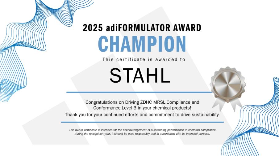 斯塔尔再度荣获阿迪达斯adiFORMULATOR奖项