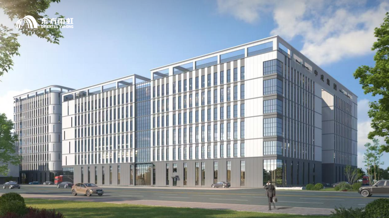 实力与颜值兼备：东方雨虹地坪助力扬州中成项目高质量建设