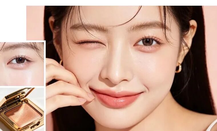 七色珠光眼影、高光专用珠光材料——细腻高闪 颜色稳定，解锁夏日清透妆效